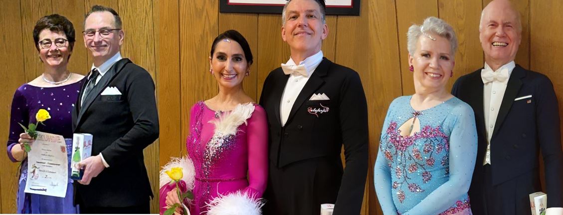 TSC Paare wieder unterwegs -  2 x Treppchen und 1 x Finale